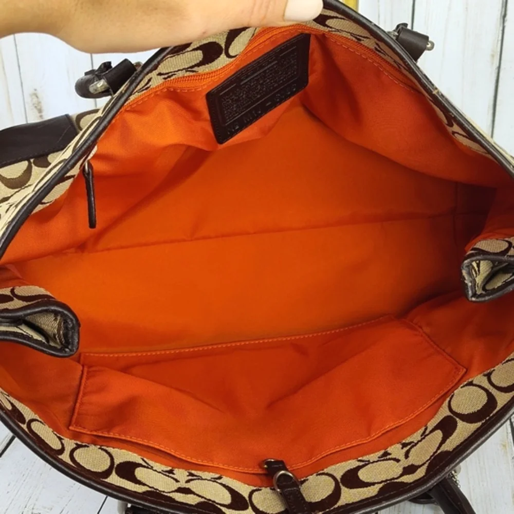 Coach Vintage Monogram Tote Bag